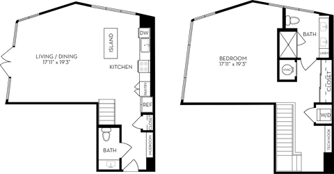 floor plan of the floor plan for this small house